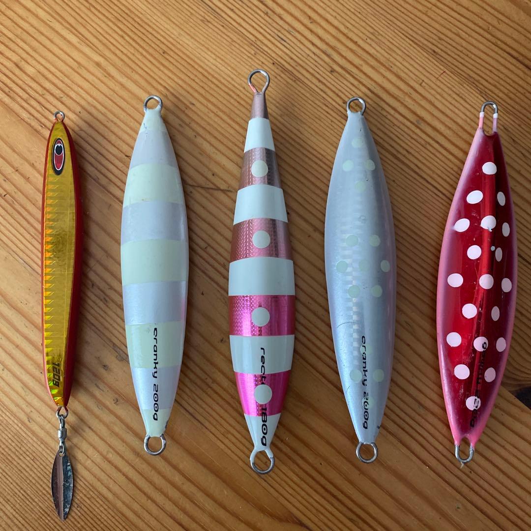 シーフロアコントロール　メタルジグ 5個セット