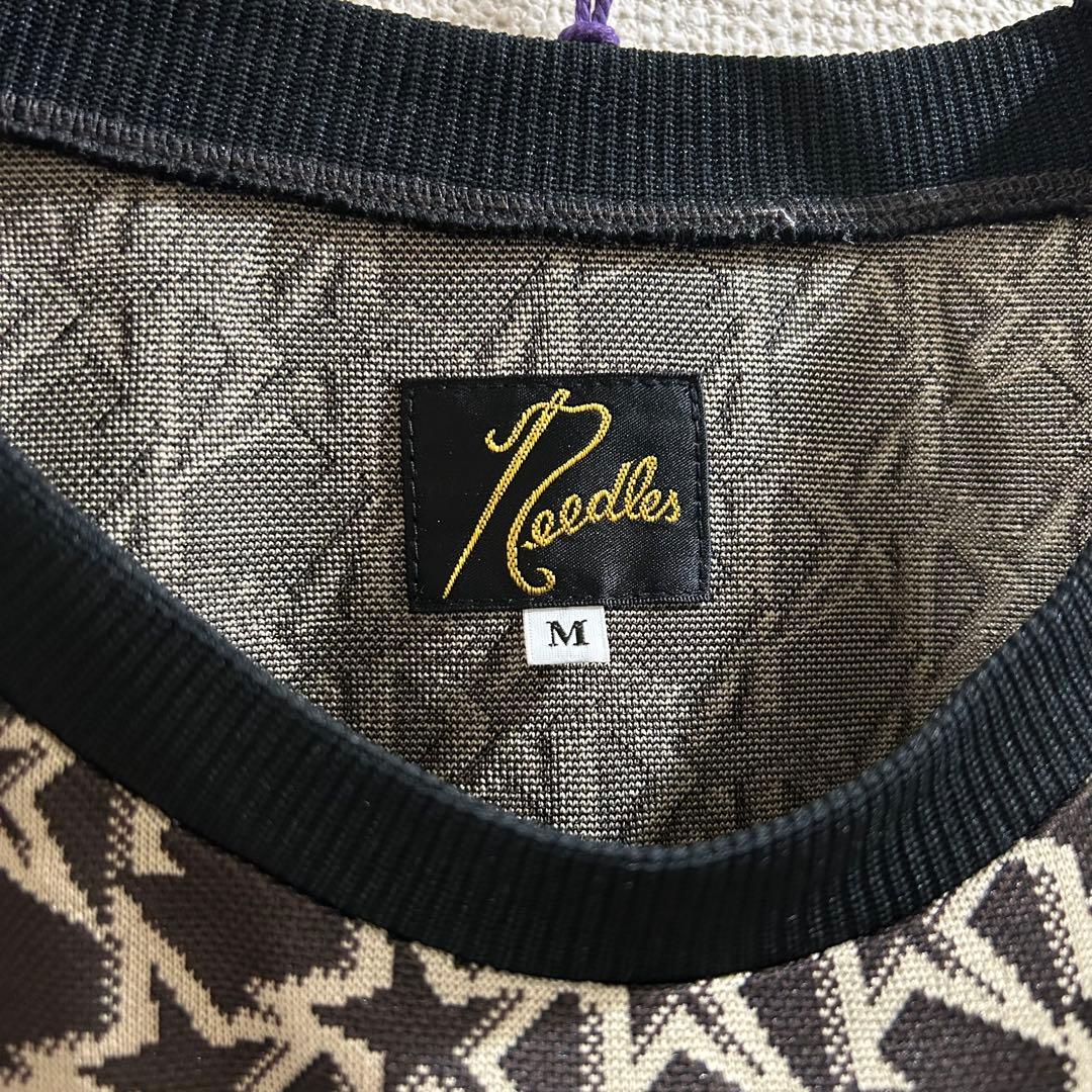 希少美品 22AW Needles Track Crew Neck Shirt