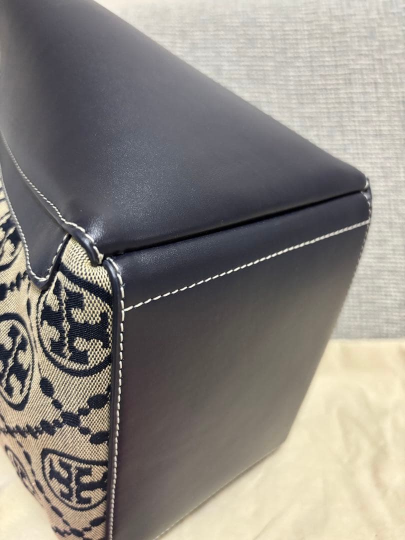 ✨美品✨TORY BURCH モノグラムジャカードバケットバッグ