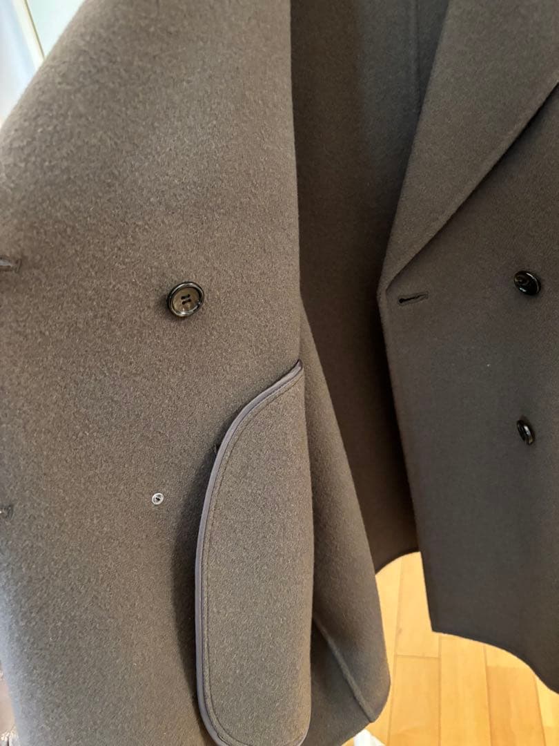 【値下げ・美品】CLOCHE ピーコート（ブラウン）