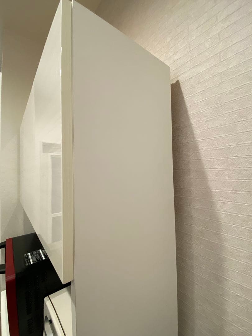 【わいわい】ニトリ　キッチンボード　ソレル　100KB WH ホワイト