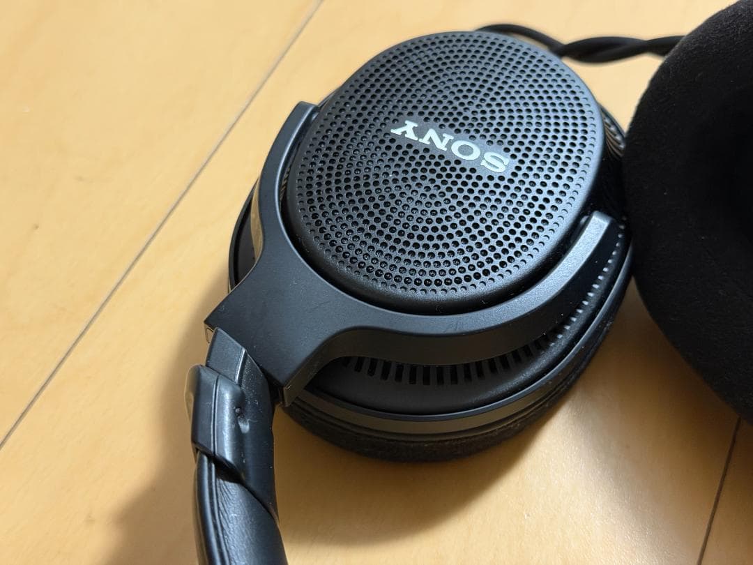 ソニー MDR-MV1 モニターヘッドホン 背面開放型 ブラック