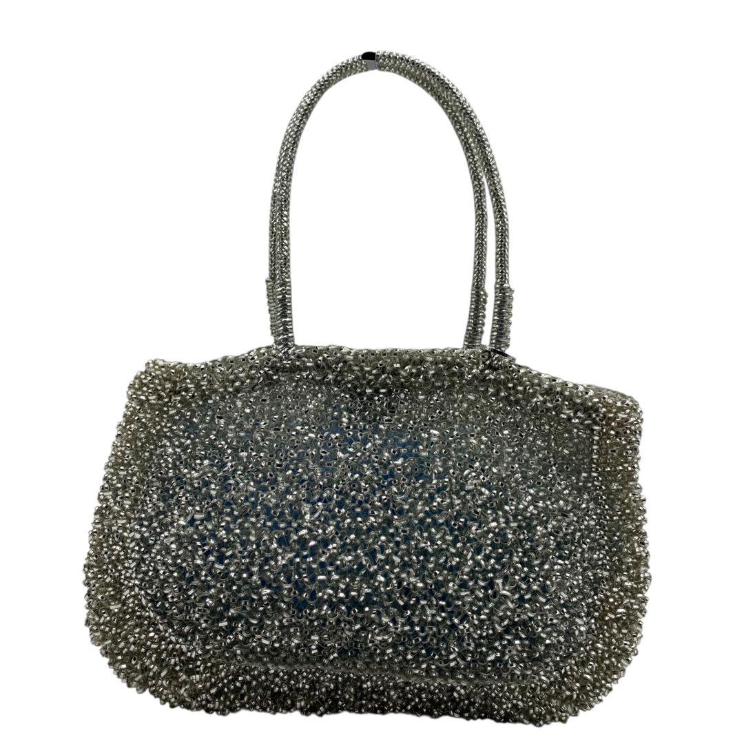 極美品！　アンテプリマ　ワイヤー　トートバッグ　シルバー