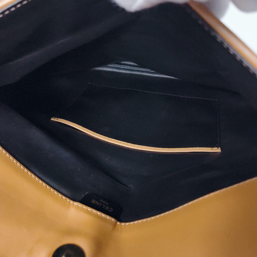 美品✨️ CELINE　セリーヌ　ヴィンテージ　フルレザー　クラッチバッグ