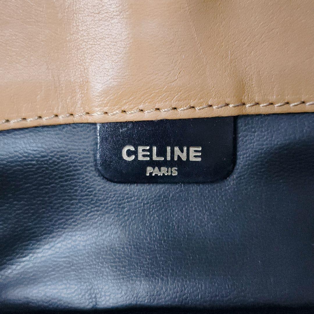 美品✨️ CELINE　セリーヌ　ヴィンテージ　フルレザー　クラッチバッグ