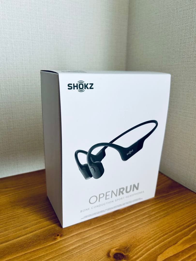 SHOKZ OPENRUN 骨伝導イヤホン USB-C ブラック