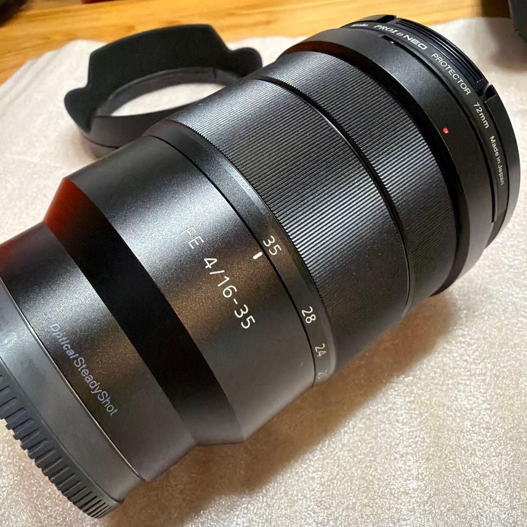 ソニーSONY FE16-35mm F4 ZA OSS SEL1635Z 美品