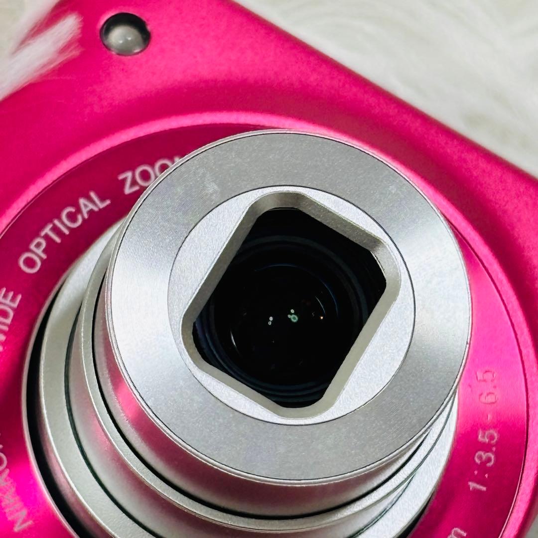 【美品】Nikon COOLPIX S3300 ストロベリーピンク