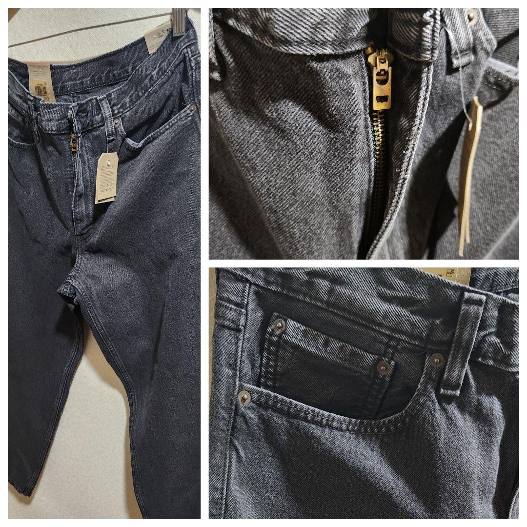 ■Levi's リーバイス 578 Baggy■ブラックデニム w33 バギー