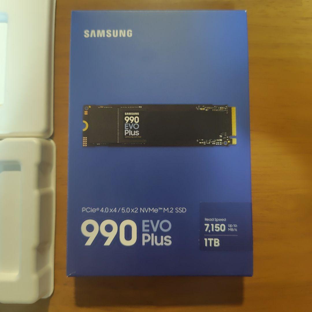 サムスン NVMe M.2 SSD 990 EVO Plus 1TB