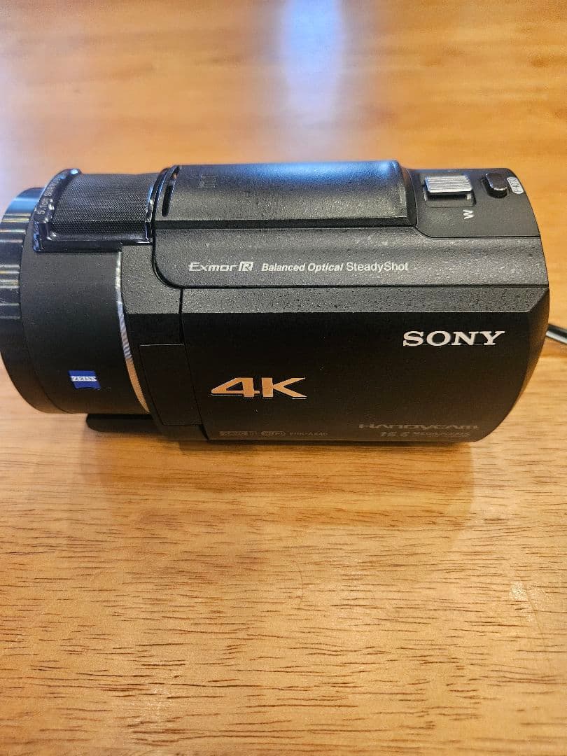 Sony FDR-AX40 4Kビデオカメラ 光学20倍 手ブレ補正 動作確認済
