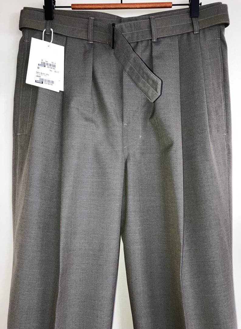n*様 LEMAIRE LOOSE PLEATED PANTS 48 タグ付き