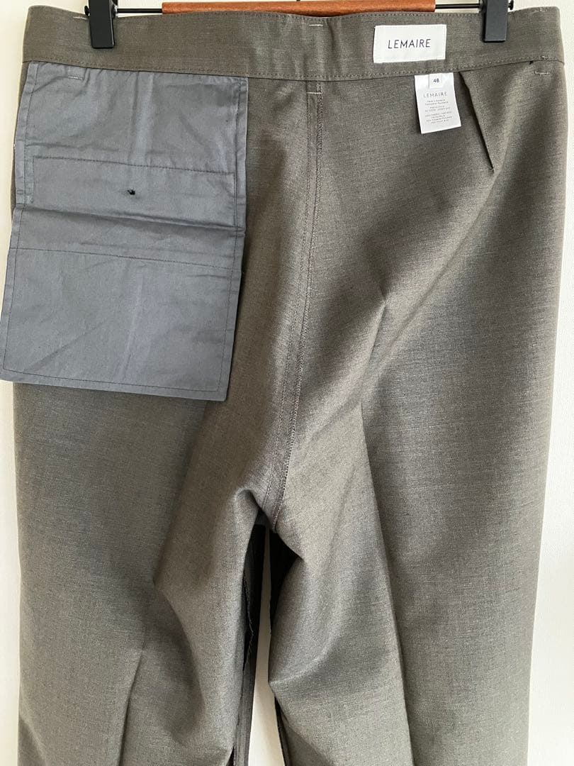 n*様 LEMAIRE LOOSE PLEATED PANTS 48 タグ付き