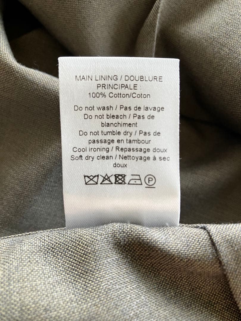 n*様 LEMAIRE LOOSE PLEATED PANTS 48 タグ付き