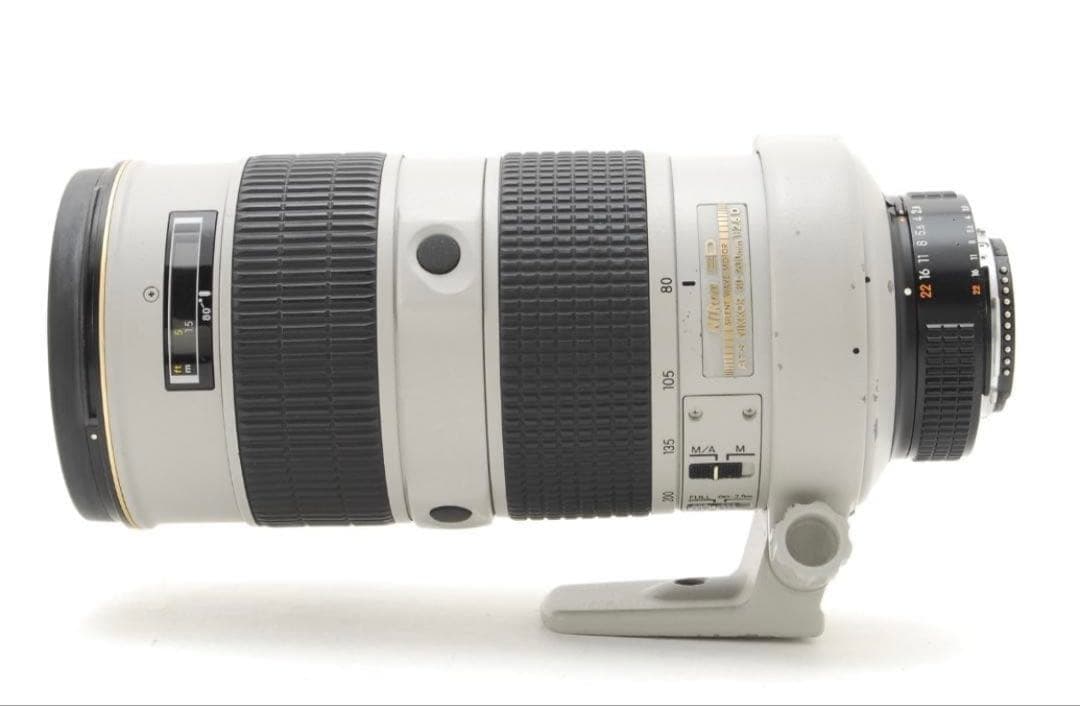 ニコン Nikkor AF-S 80-200mm F2.8 D ライトグレー