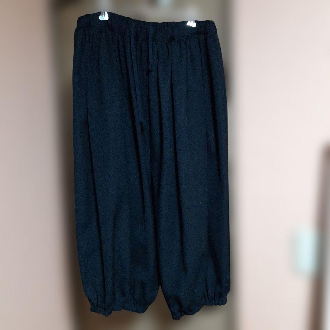 2022awコムコムコムデギャルソン　裾ゴムパンツ　ウールギャバ　S