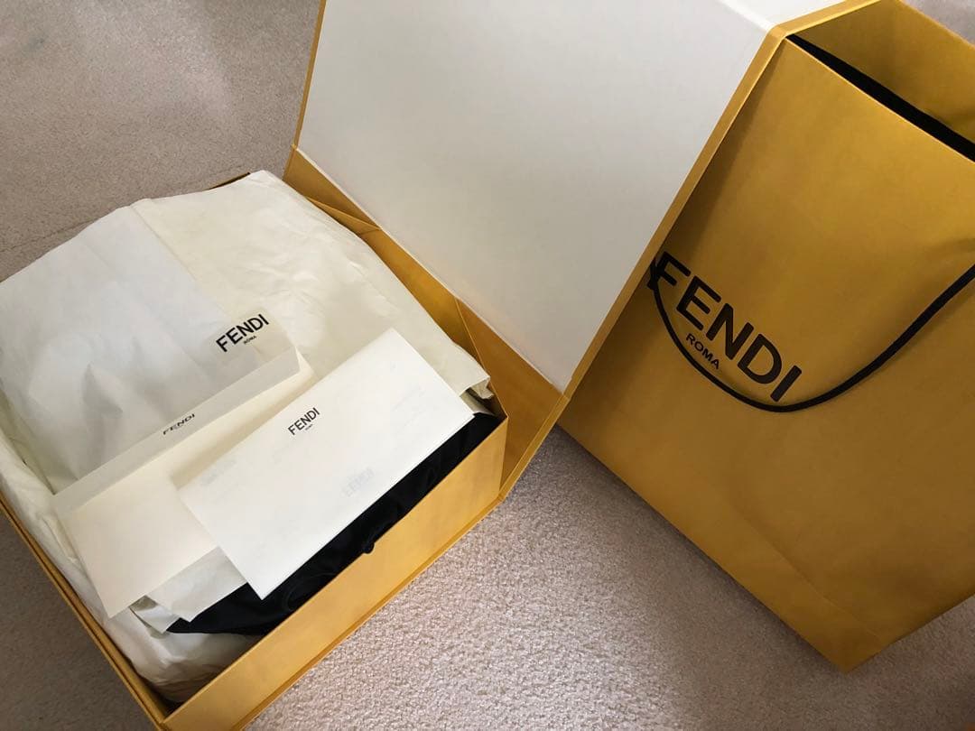 ドローストリングバックパックスモール　ブラックFFファブリック