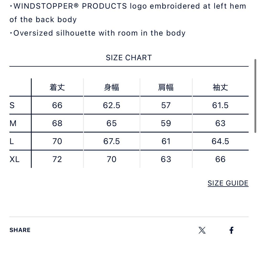 パープルレーベル × パレス　M field down