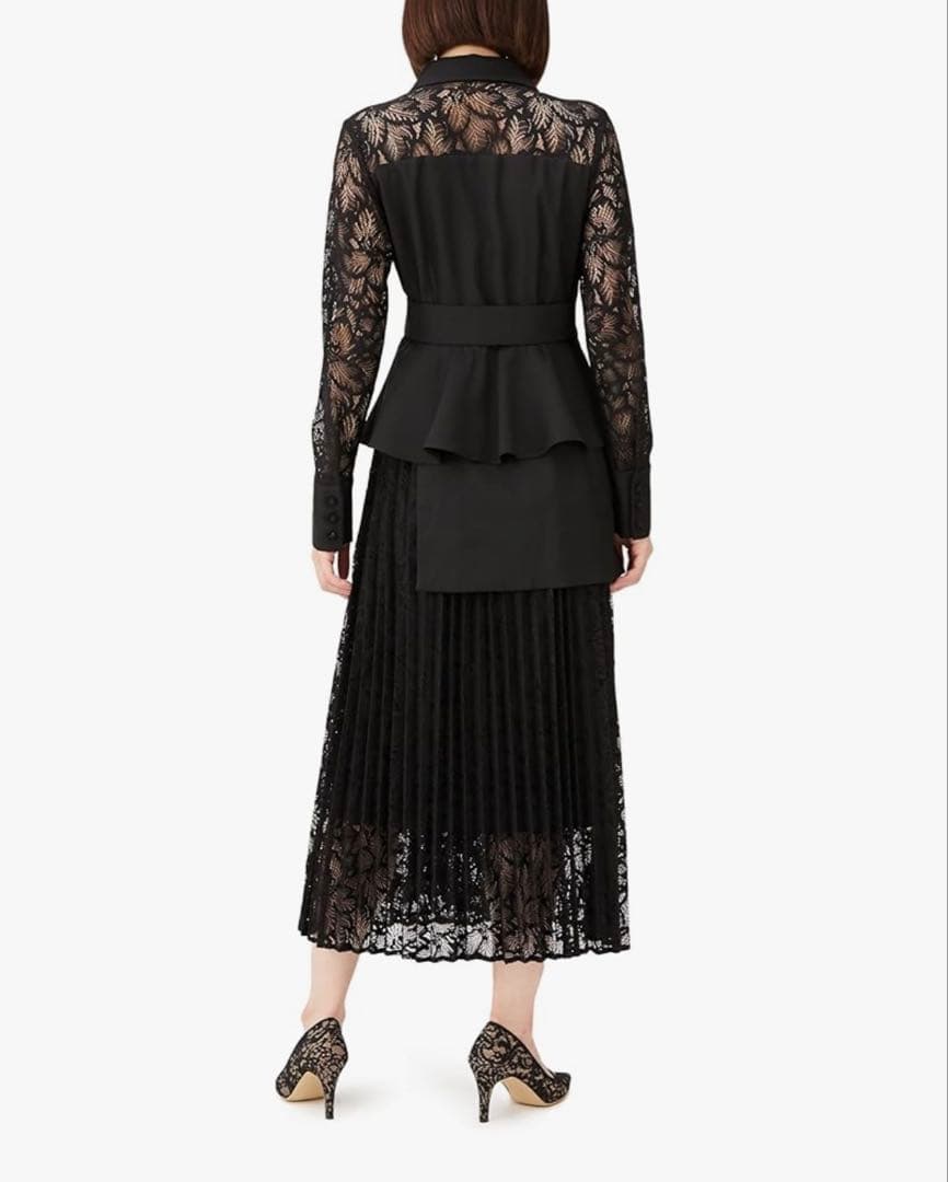 SNIDEL スィッチングレースドレス