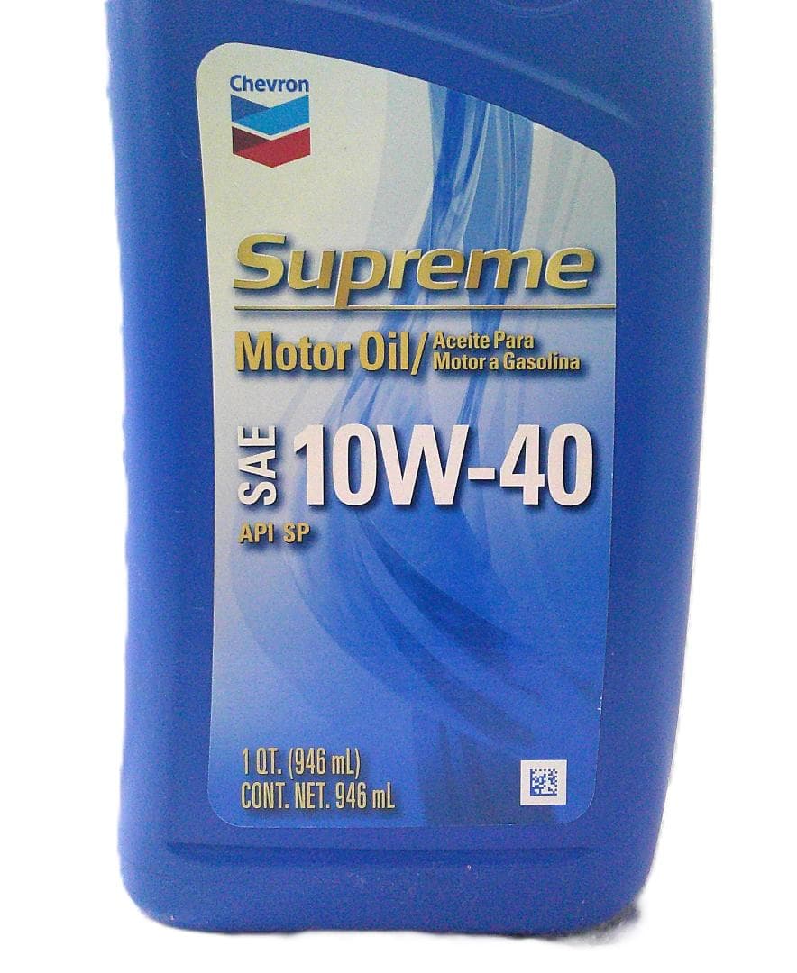 ★シェブロン エンジンオイル SAE 10W-40 946ml×5本 アメ車★