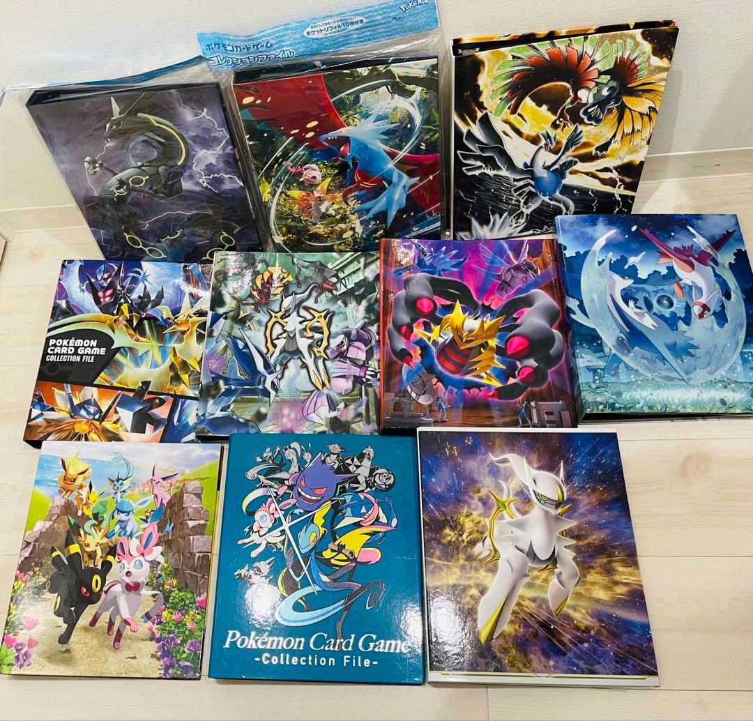 ポケモン　コレクションファイル 新品2冊　USED8冊　おまけ付き　合計10冊