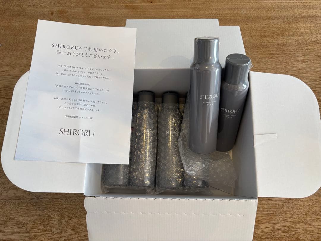 【値下げしました！】SHIRORU 洗顔料 6本セット