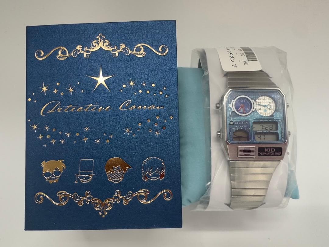 新品 シチズン 名探偵コナン アナデジテンプ 怪盗キッド 腕時計 限定2000本
