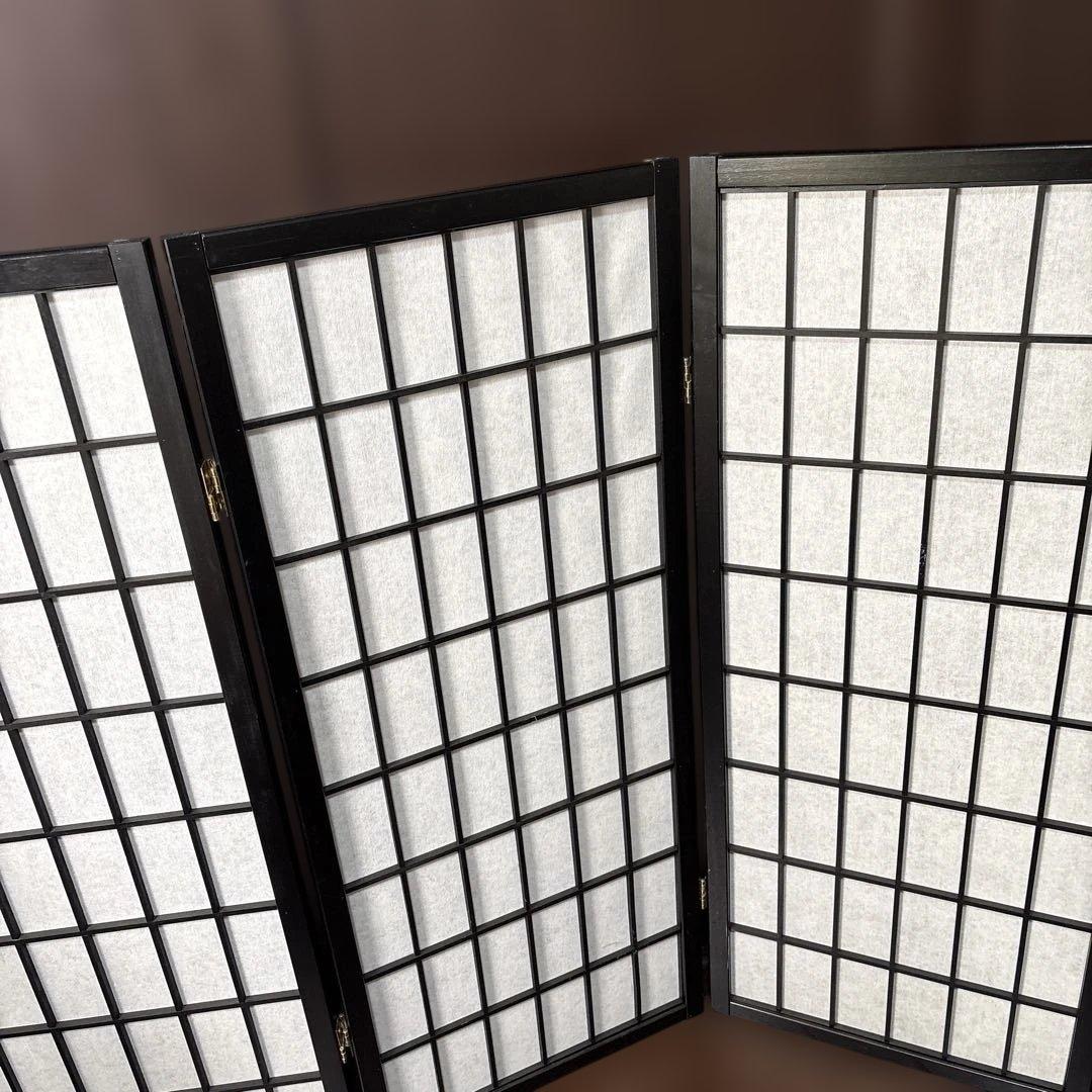 希少⭐︎和風 屏風 ついたて 間仕切り パーテーション 障子風 和風衝立