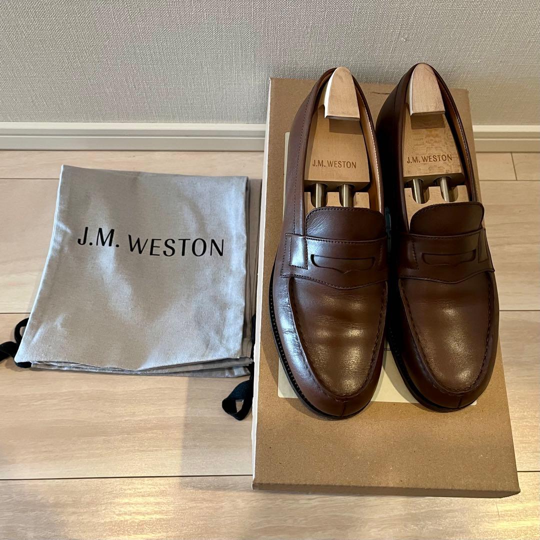 一時値下げ中　J.M. WESTON #180ローファー 袋・箱・シューツリー