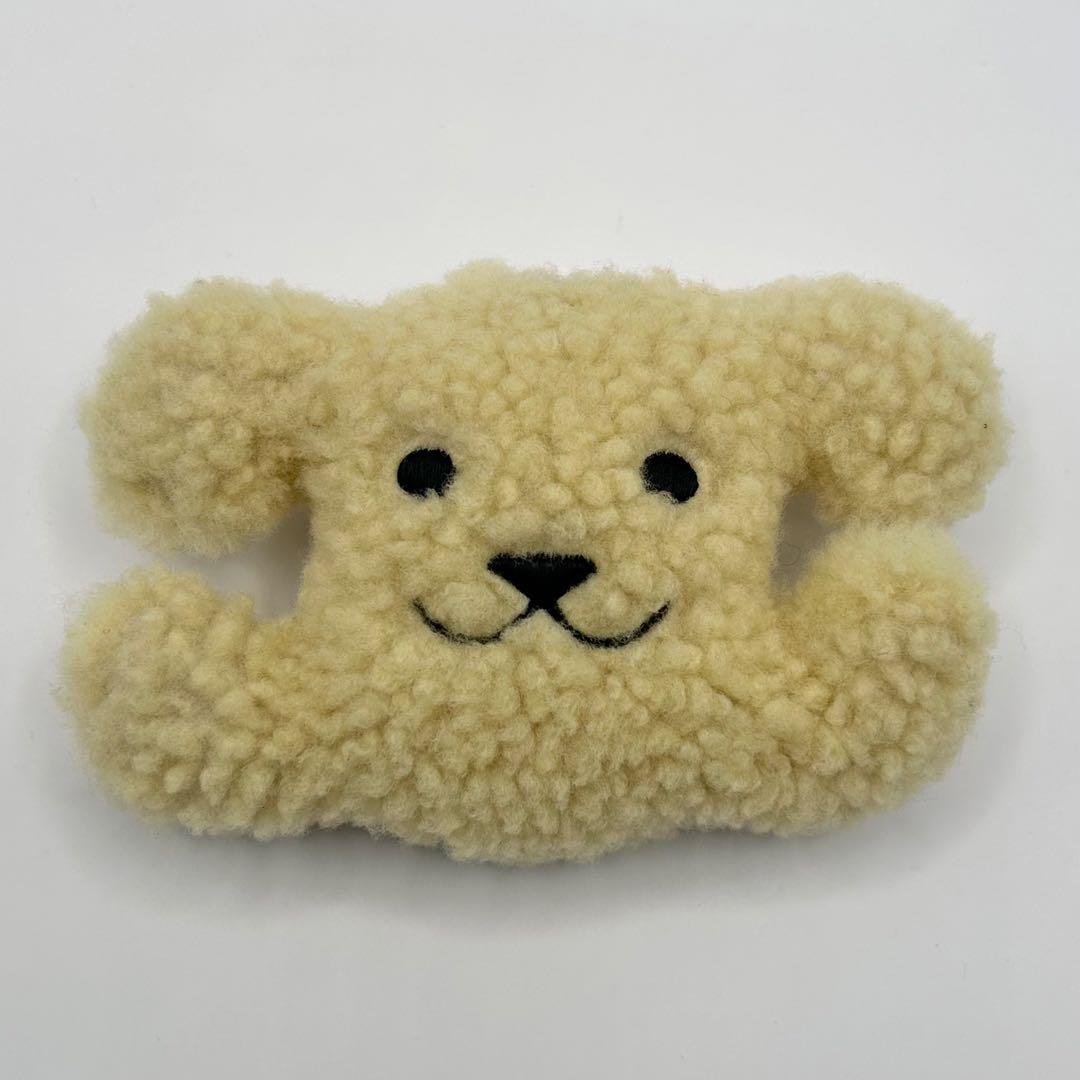 【希少】CELINE トリオンフ　ポンポンチャーム　ファーアクセサリー