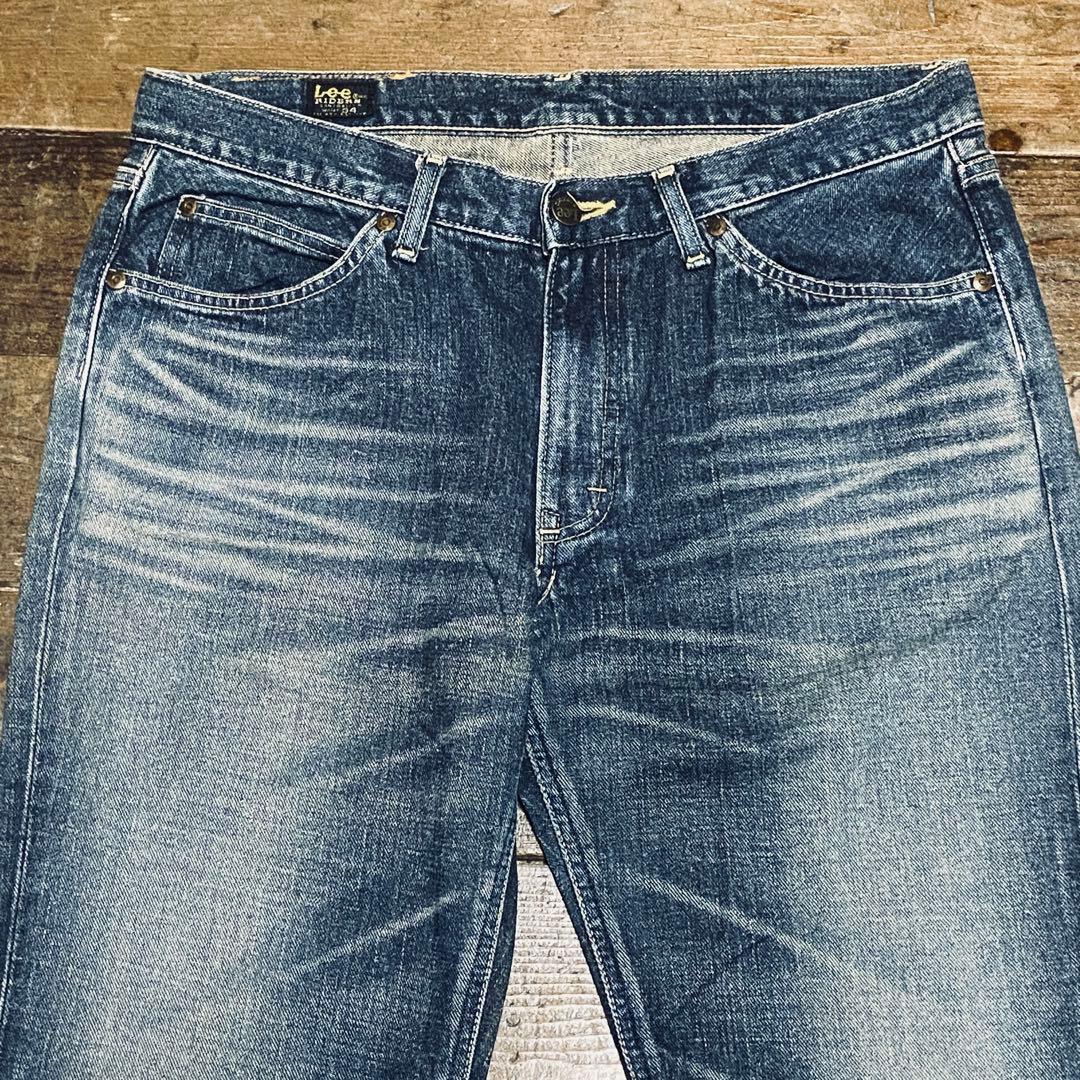 Lee リー ライダースridersサイド黒タグ復刻ベルボトムブーツカットW34