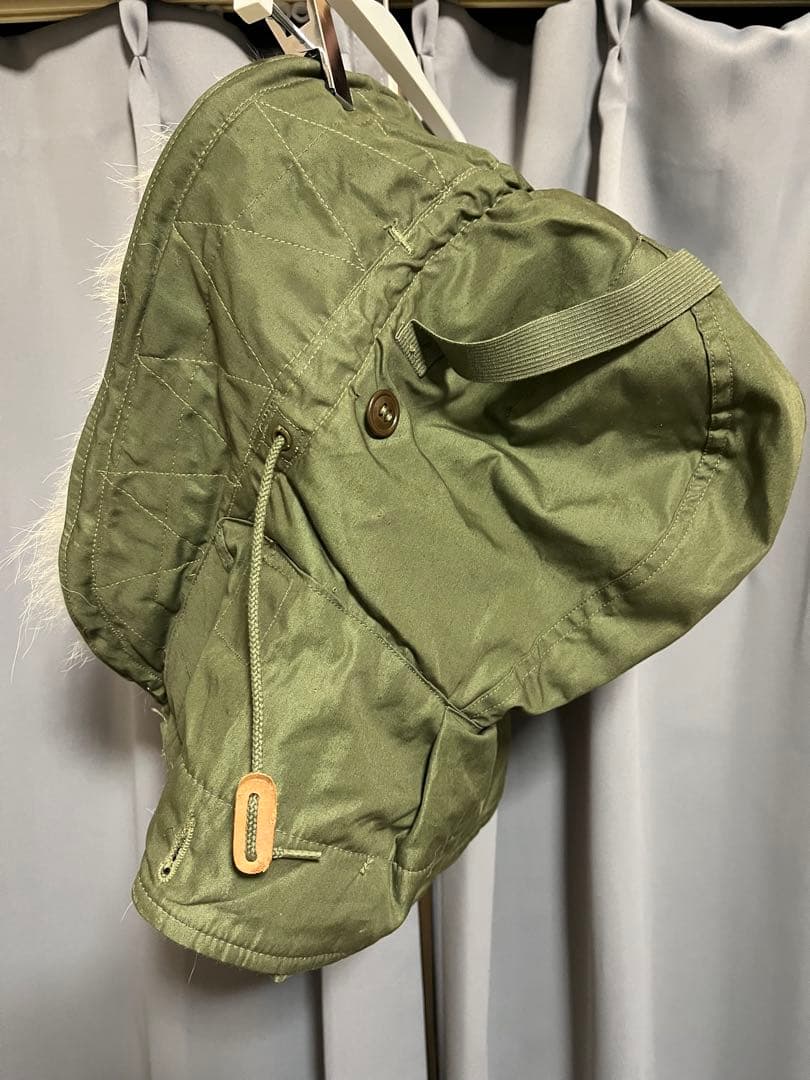 【超美品　デッド】米軍実物　M-51 リアル　コヨーテファー付フード　ワイヤー入