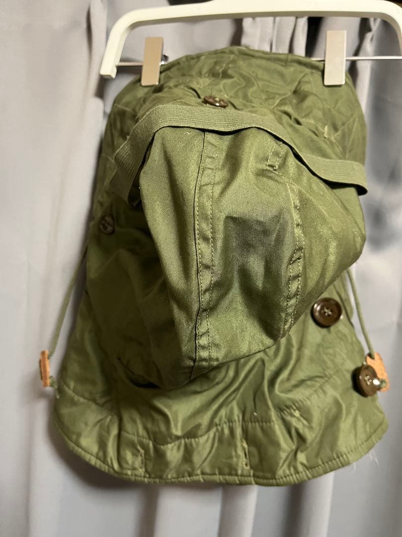 【超美品　デッド】米軍実物　M-51 リアル　コヨーテファー付フード　ワイヤー入