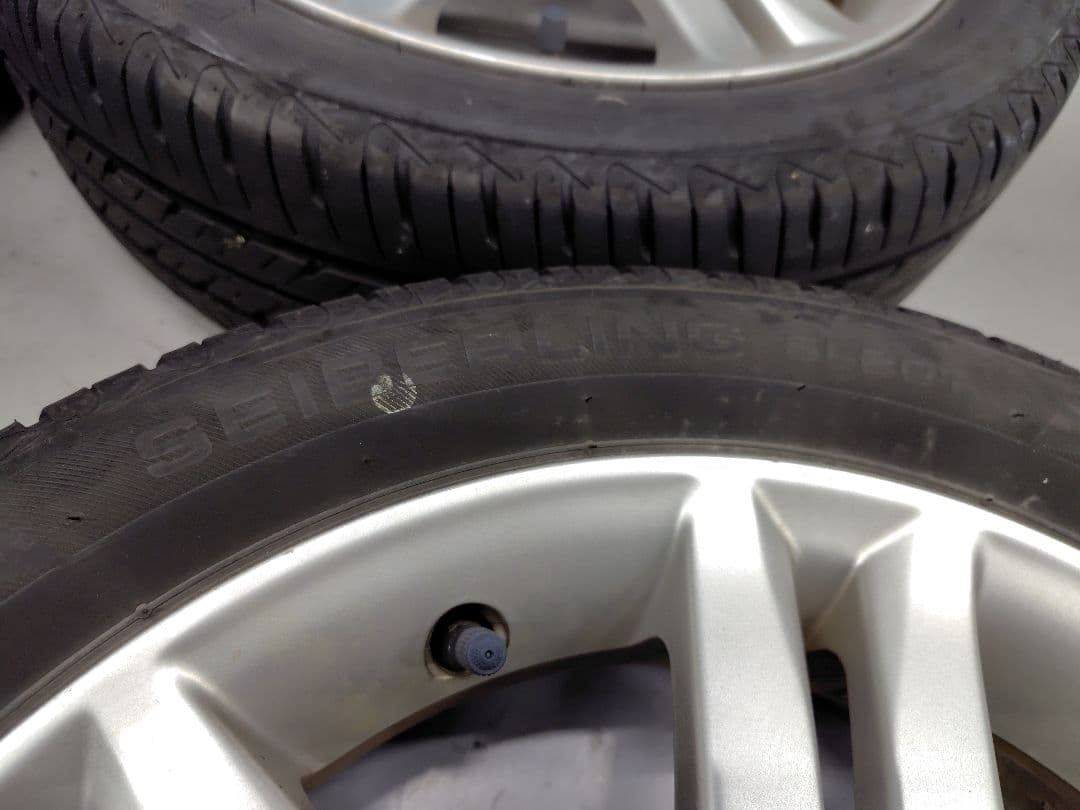 LA100Sムーブカスタム純正アルミタイヤ4本セット/12000円