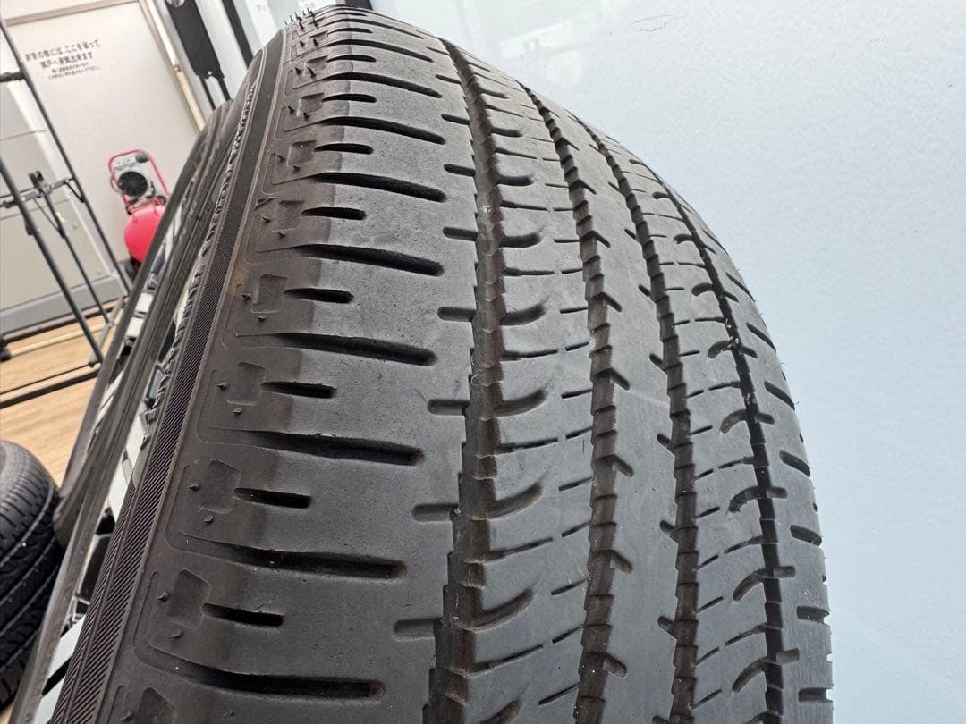 【送料込み】デリカD:5後期 純正タイヤ付きホイール 4本セット