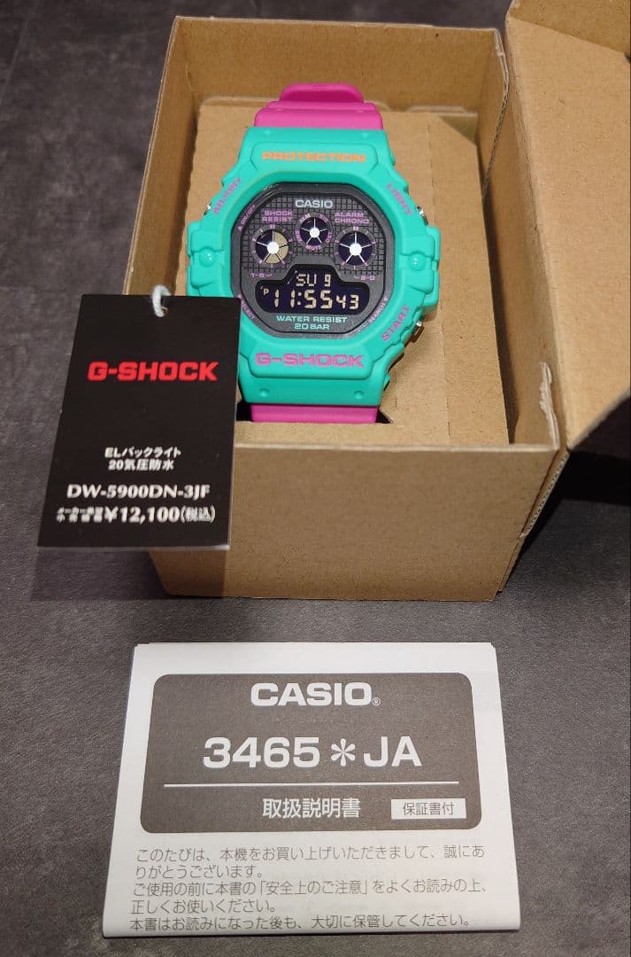 時計 CASIO G-SHOCK DW-5900DN-3JF