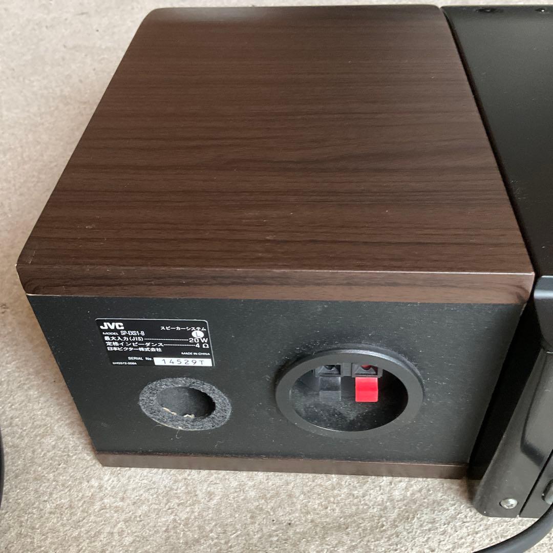 JVC ビクター ミニコンポ　CD iPod CA- EXS1-B