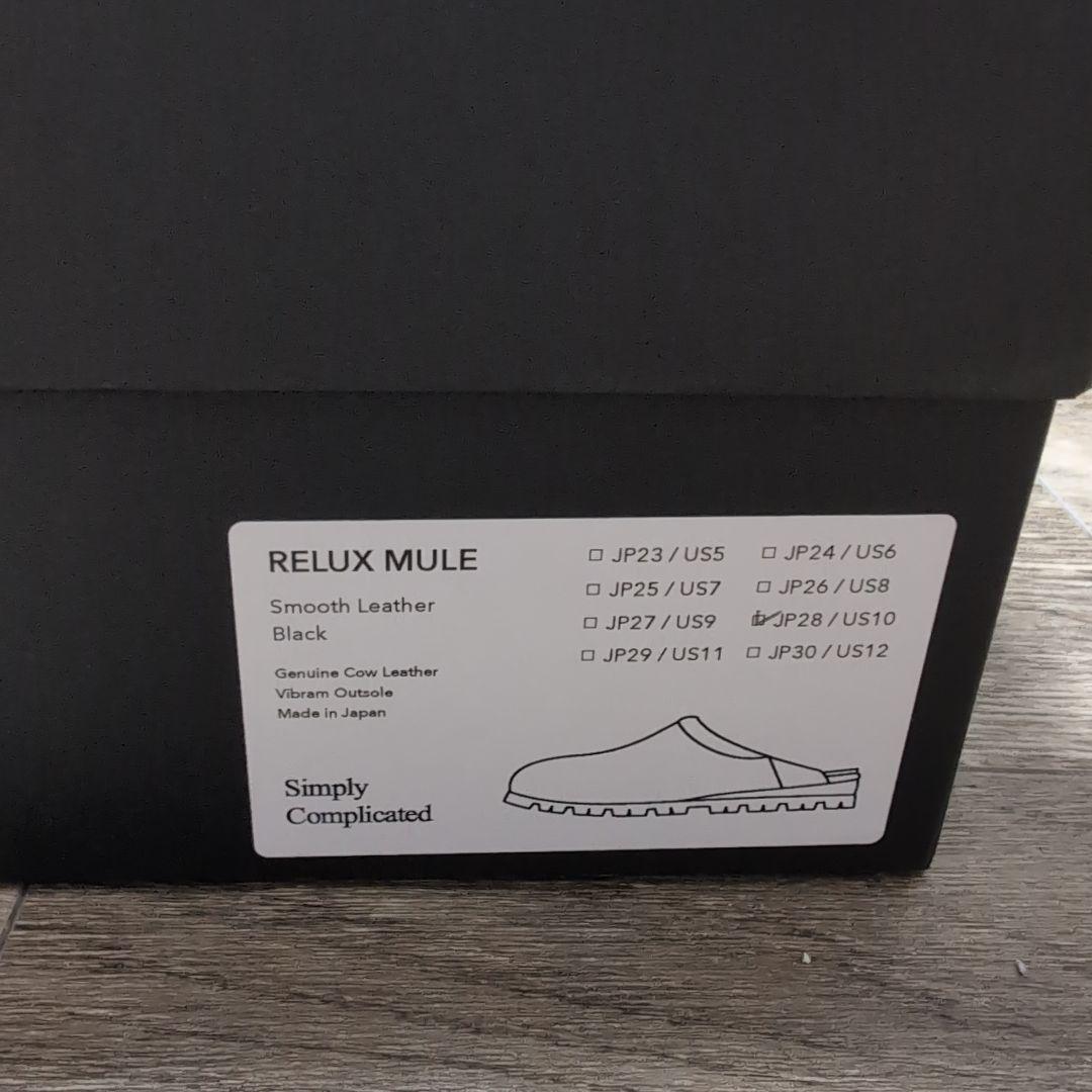 靴 simplycomplicated relux mule black US10