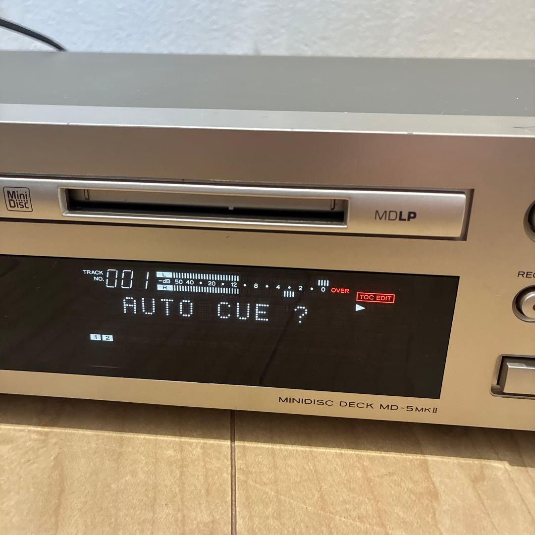 完動品　TEAC MD-5 MK 2 MDデッキ　動作良好です