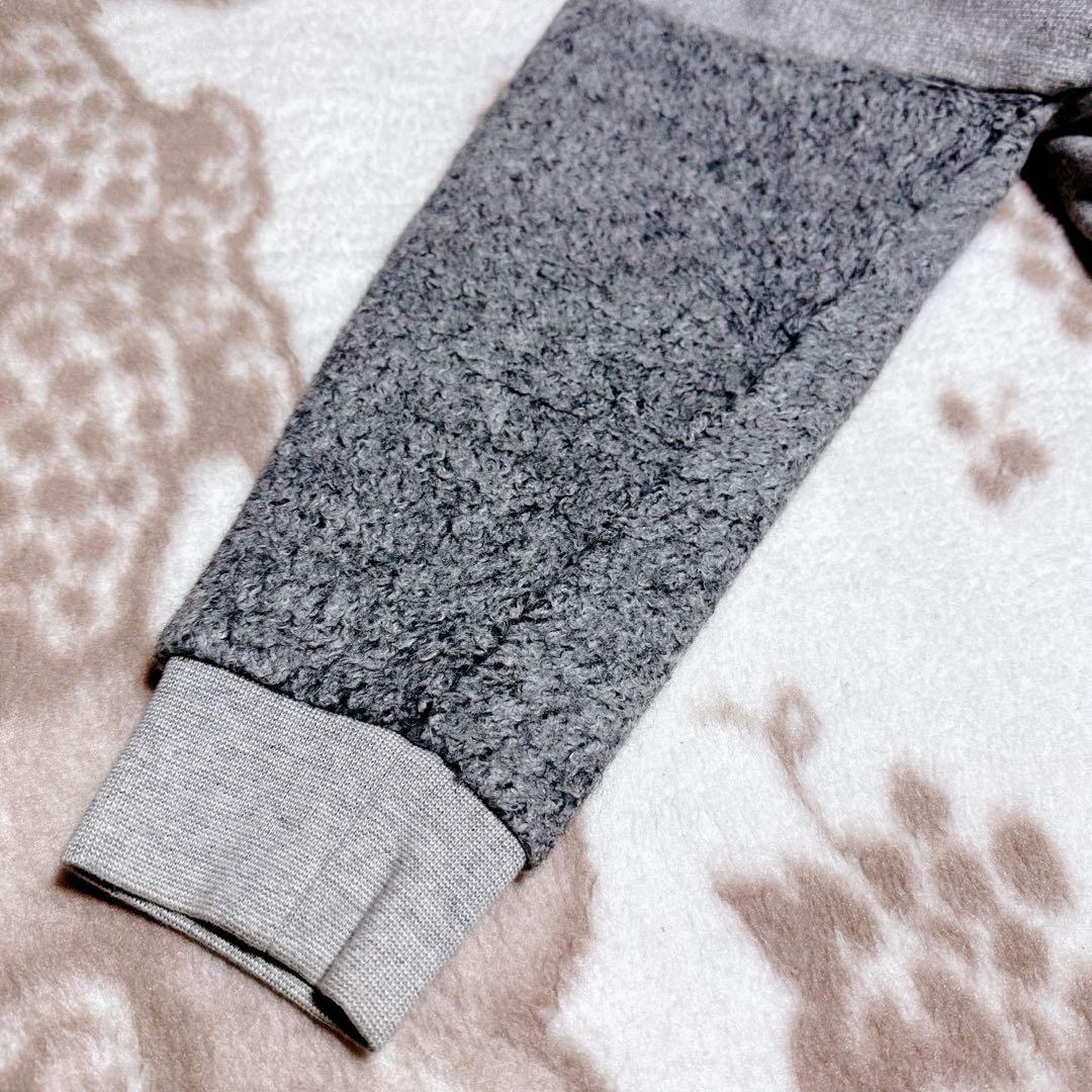 ヒステリックグラマー ヒスガール スカル 切り替え パーカー ジャケット ウール