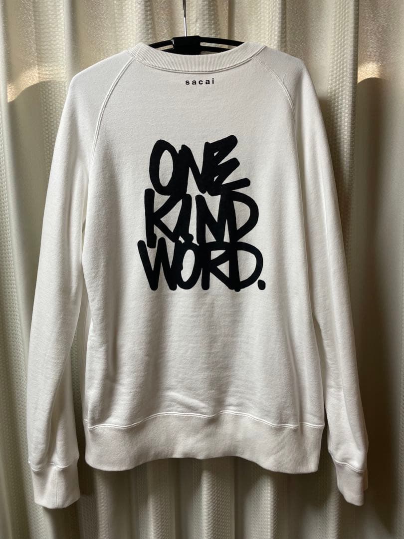 23ss sacai Eric Hazeクルーネックスウェット