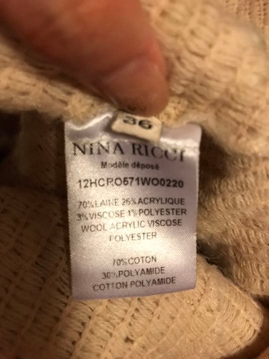 NINA RICCI ニナリッチ　ワンピース