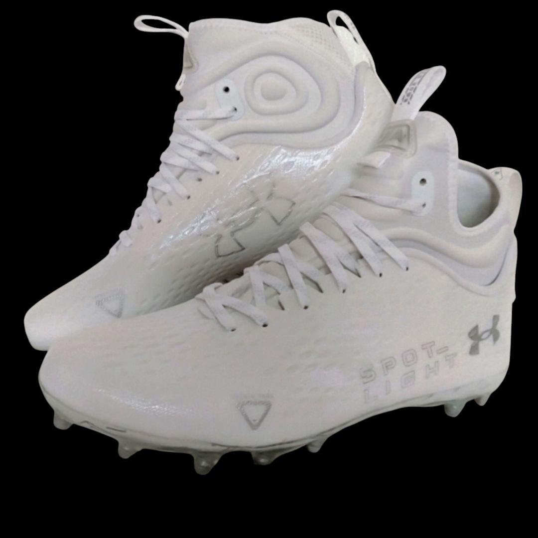 【新品未使用 28cm】アンダーアーマー アメフトスパイク スポットライト