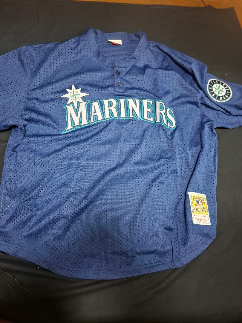 ミッチェル&ネス　シアトルマリナーズ　ジャージ　大きいサイズXXXL