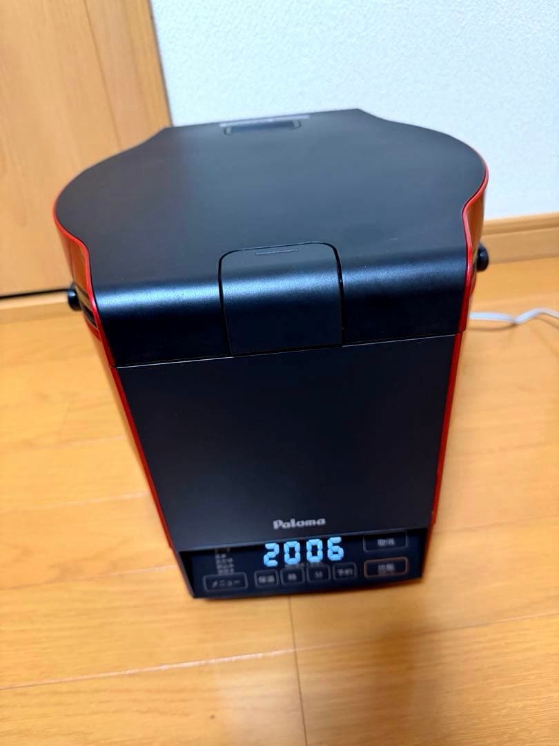 Paloma 炊飯器 デジタル表示 予約機能　保温機能　都市ガス