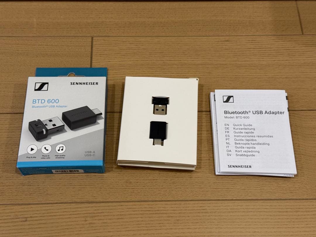 【極美品】ゼンハイザー MOMENTUM4 Wireless & BTD600