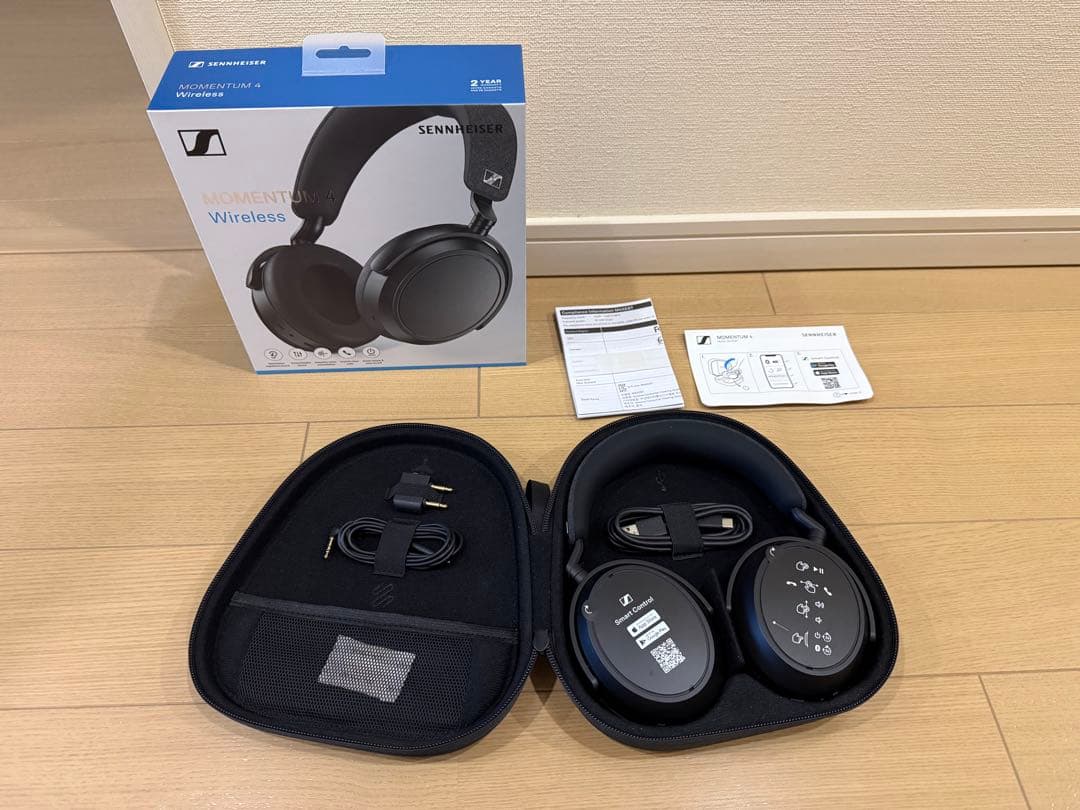 【極美品】ゼンハイザー MOMENTUM4 Wireless & BTD600