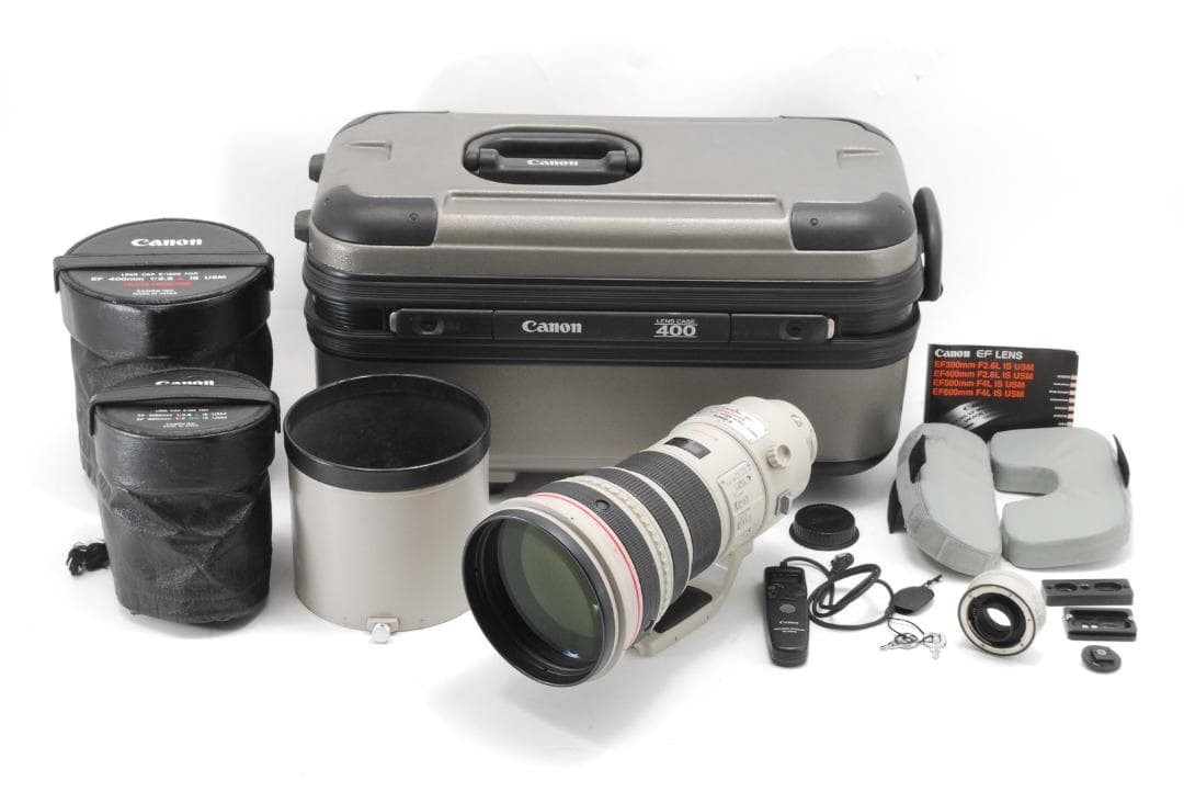 キャノンEF400mm F2.8L IS USM+エクステンダーEF1.4×II