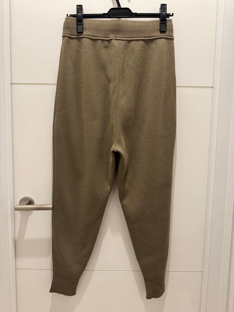 BLAMINK ウールカシミア　ニットパンツ 38