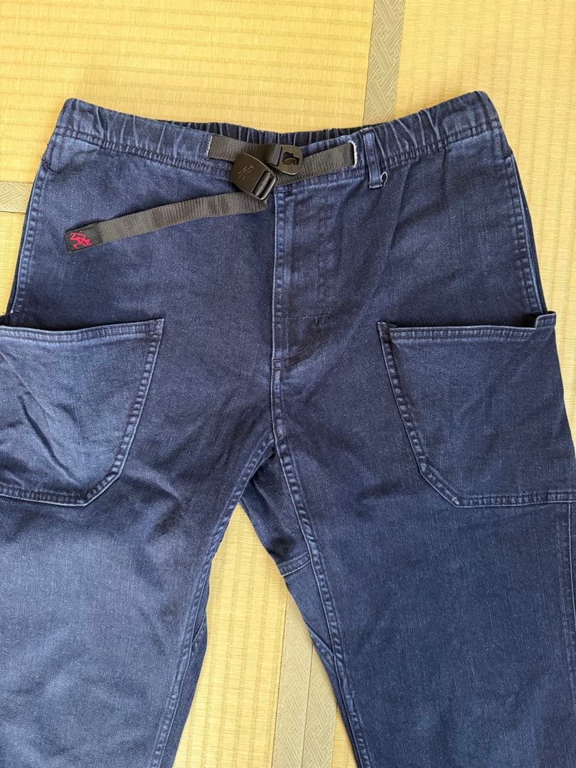 GRIP SWANY × Gramicci ストレッチデニム ガーデンパンツ